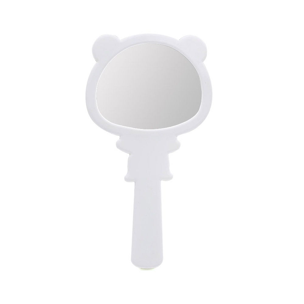 silicone cartoon hand mirror